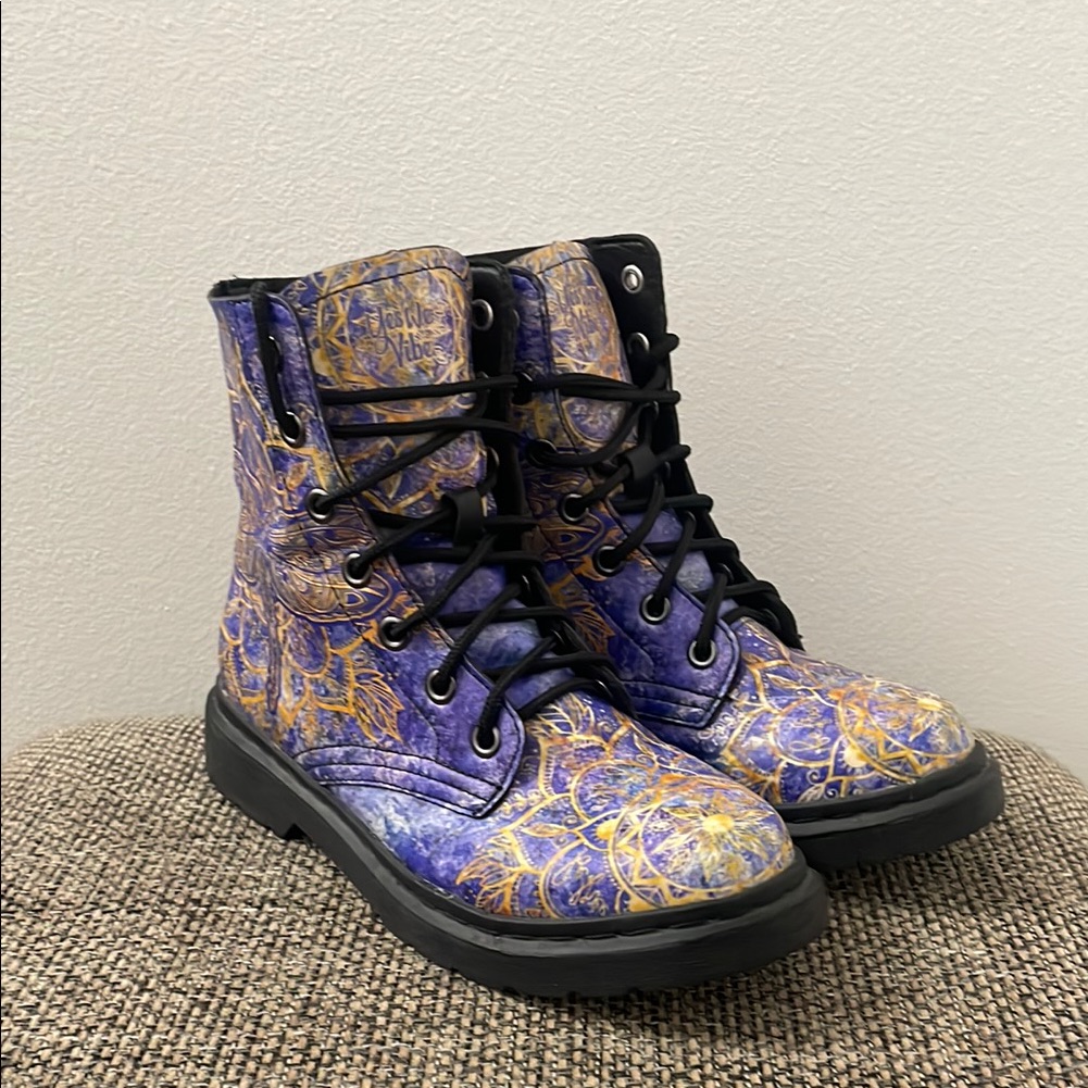 Yes We Vibe Vegan Leather Bohemian Boots